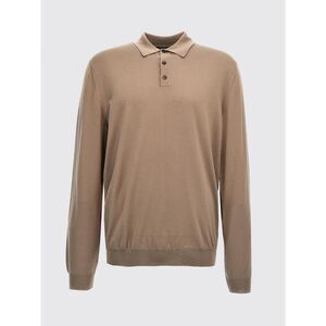 Zanone Polo Shirt Men Camel